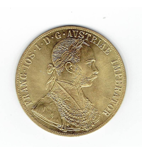 Moneda Del Imperio Austro-húngaro, 1915, 4 Coronas.  Jp