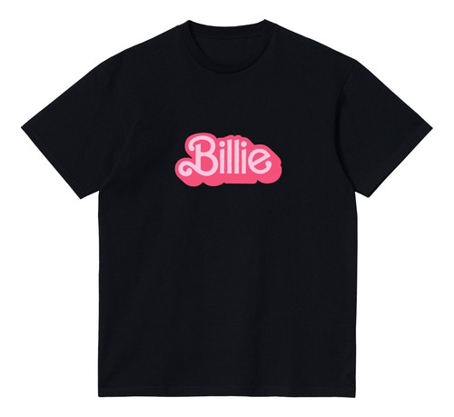 Remera Algodon Sin Género - Billie Eilish Bar Bie Logo