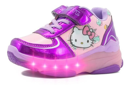 Tenis Patin Luces Hello Kitty Originales ¡envío Gratis!