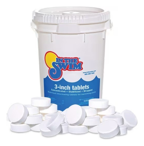 Cloro En Pastillas (americano) Al 90% Para Piscina