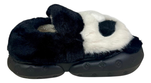 Pantuflas Mujer Dama Peluche Corderito Personaje Panda
