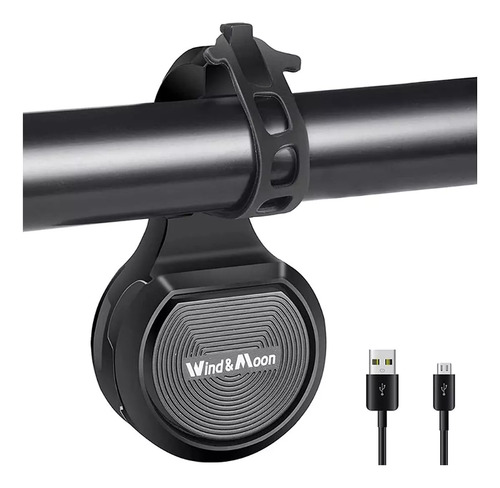 Timbre Bicicleta Claxon 1 Electrico Ajustable Recargable Usb