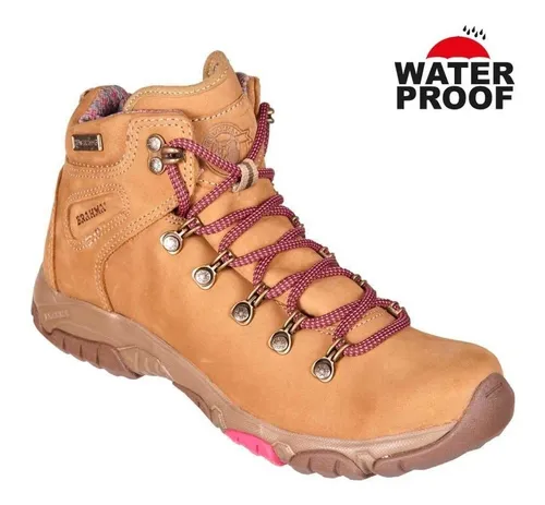 carbón Adelante realimentación Bota Brahma Mujer Casual Montaña Impermeable Ref Tg2660 Taup | Envío gratis