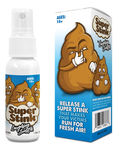 Super Stink (1.01 Onzas Líquidas) - Spray Para Pedos - Hed.