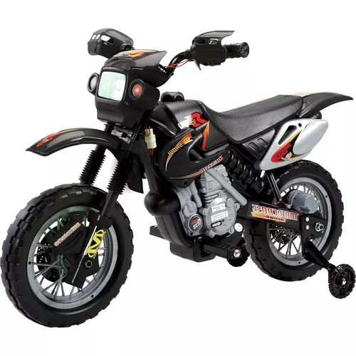 Mini Moto Cross Elétrica 6v Infantil Triciclo Bateria Carregador Bivolt no  Shoptime