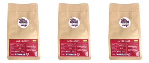 Pack De 03 Cafe En Grano Vilcabamba 250 G