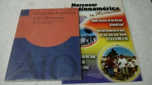 Geografía Argentina Y Mercosur + Revista De Regalo