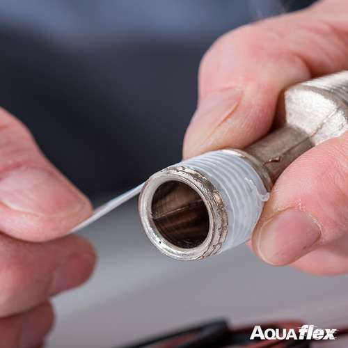 Imagen 2 de 2 de Cinta De Teflon X 5 Rollos 1/2 X 20m Te1220 Aquaflex