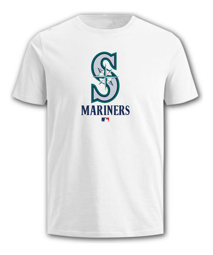 Paquete Playera Sublimada + Gorra Mod Mlb Seattle Mariners