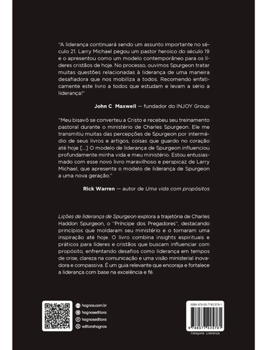 Lições De Liderança De Spurgeon | O Segredo Do Príncipe Dos Pregadores Para Os Líderes De Hoje