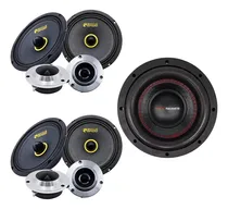 Comprar Subwoofer 8 Rock Series+ 2 Sets De Medios Reactive Bass