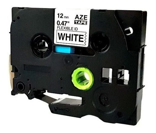 Imagen 6 de 9 de Cinta Rotuladora Flexible Tz Fx231 12mm Compatible Brother