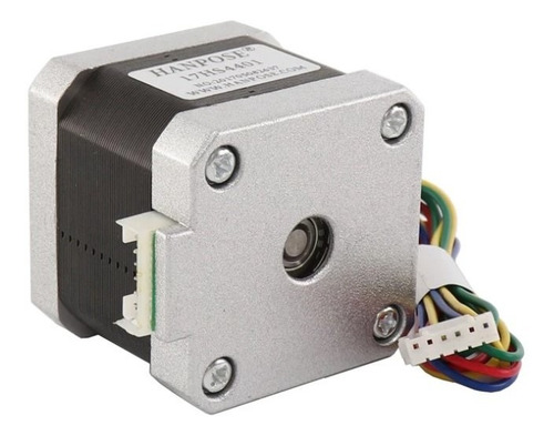 Imagem 3 de 6 de 3x Unidades - Motor De Passo Nema 17 Hs4401
