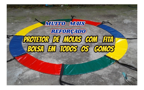 Haste Completa 8+rede+protetor+5 Mola P/cama 4mts+brinde