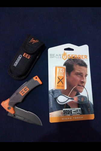 Combo De Supervivencia  Bear Grylls  Marca Gerber 