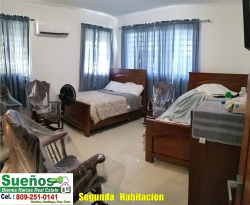 Imagen 26 de 30 de Sueños Bienes Raíces Real Estate Cod:2250 Vende Preciosa Casa Con Piscina En Urb: Don José María, Gurabo, Santiago, Rep. Dom.