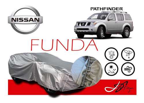 Funda Cubierta Lona Afelpada Cubre Nissan Pathfinder 2005-08