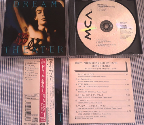 Cd Dream Theater - When Dream And Day Unite Ed. Japonesa (Usado)