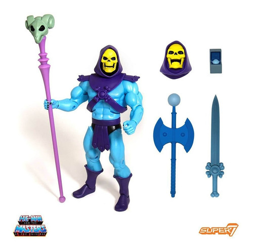 Motu de Esqueleto Skeletor Super 7 Masters Of The Universe