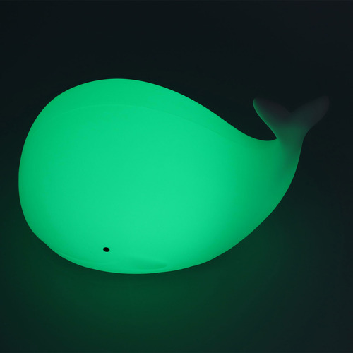 Luz Nocturna Usb De 1,3 W Con Forma De Ballena, 7 Colores, M