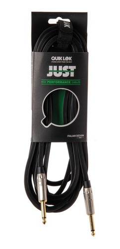 Cable De Instrumento Plug-plug Quik Lok Jj 3 Sl Abregoaudio