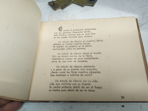A Fuego Lento 1947 Poemas Hernán Cañas (Usado)