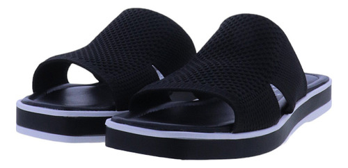 Sandalias De Piso Slip On Perforado Strech Moda Elo