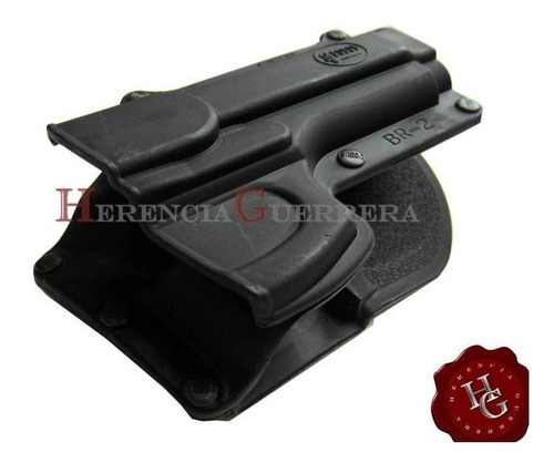 Imagen 4 de 8 de Pistolera Funda Fobus Ext Beretta Taurus Br-2 Paddle Holster