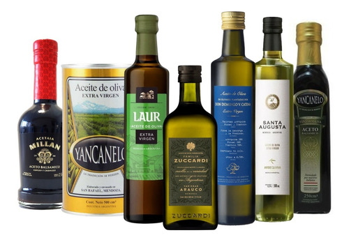 Aceite Oliva Extra Virgen Zuccardi + Laur + Yancanelo + Mix