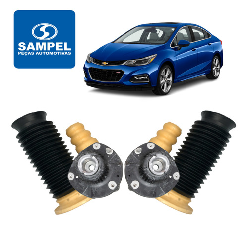 2 Coxim Batente Dianteiro Gm Cruze 2017 A 2020 - Sampel