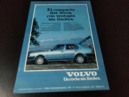 (pa642) Publicidad Clipping Volvo 340 * 1982 (Usado)