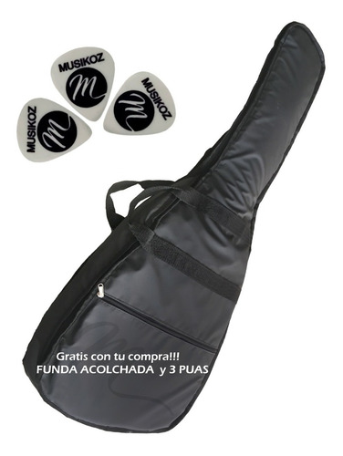 Imagen 2 de 10 de Guitarra Fonseca Criolla Mod 31 Accesorios Funda Cuotas