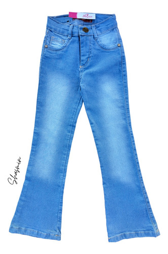 Pantalón De Jeans Oxford Elastizado Nena