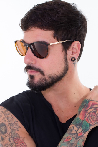 Oculos Ogrife Solar Masculino Og 960-c Polarizado Original