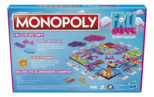 Monopoly Fall Guys Ultimate Knockout Edition - Juego De Mesa