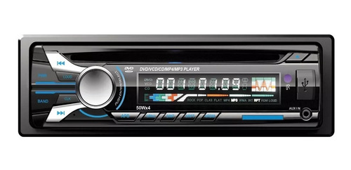 Imagen 1 de 1 de Radio Para Auto 1 Din Reproductor De Dvd Fm Usb Aux