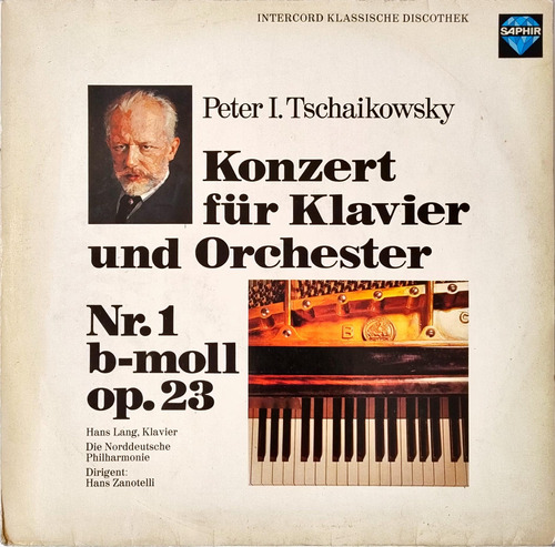 Lp Vinilo Konzert Für Klavier Und Orchester Nro 1 B Moll