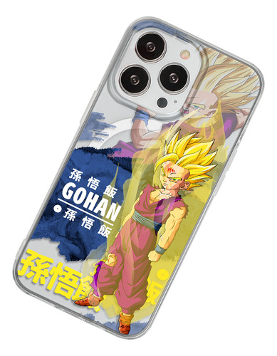 Funda Para iPhone Magsafe Dbz Gohan Super Saiyajin 2 Case