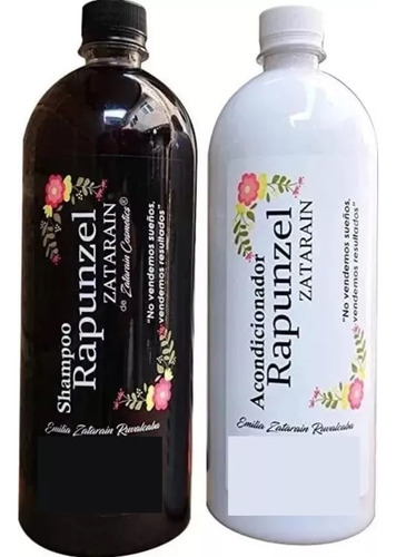 Shampoo Rapunzel Con Acondicionador Zatarain Volumen Pelo