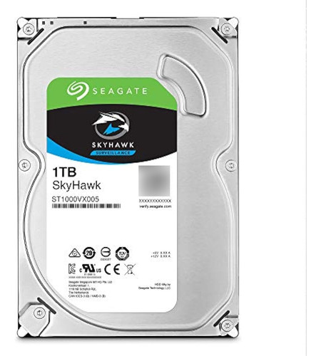 Disco Duro De Vigilancia Seagate Skyhawk De 1 Tb - Disco Int