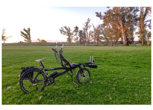 Bicicleta Tandem Reclinada Hase Pino Alemana Cicloturismo