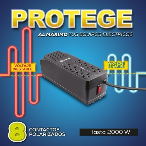 Imagen 6 de 6 de Regulador De Voltaje, 2000 W | Reg-2050