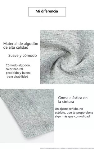 Bragas De Algodón Transpirable Para Mujer De Cintura Alta
