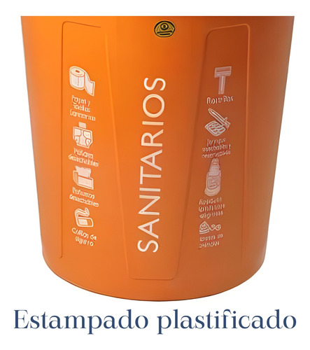 Cesto Contenedor Para Tipos De Basura Practibote 55 Litros