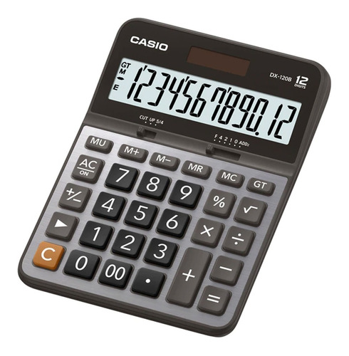 Calculadora Casio 12 Dígitos Dx-120b Agente Oficial