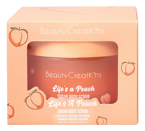 Exfoliante Corporal Sweet Dose Beauty Creations Life´s A Peach