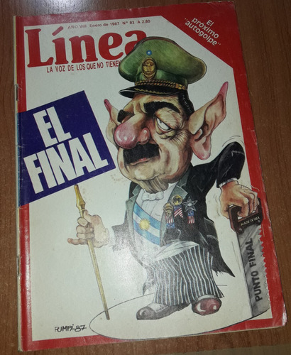 Revista Linea N°83  Enero De 1987