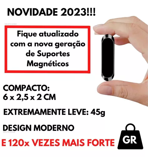 Imán pequeño con soporte magnético para teléfono móvil de coche, 60 veces  más fuerte, varios colores