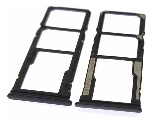 Repuesto Bandeja Sim Chip Sd Xiaomi Redmi 9 Negro