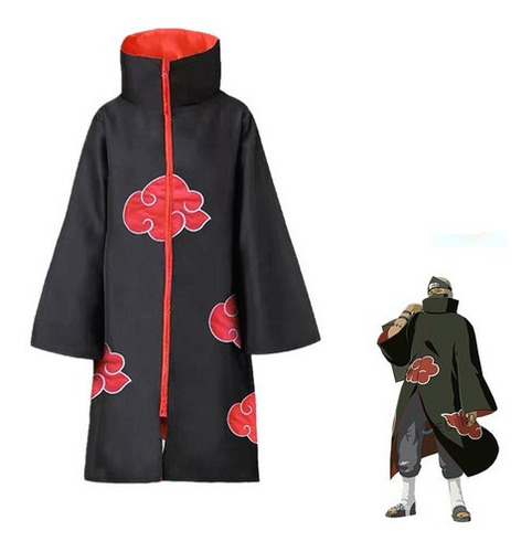 Cosplay Capa Luna Escarlata Itachi Kunai Naruto Shuriken